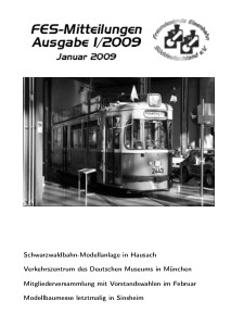 Rundschreiben 2009 / 1