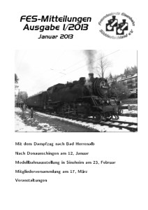 Rundschreiben 2013 / 1