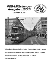 Rundschreiben 2019 / 1