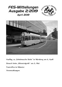 Rundschreiben 2019 / 2
