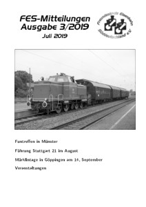 Rundschreiben 2019 / 3