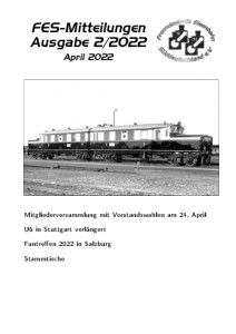 Rundschreiben 2022 / 2
