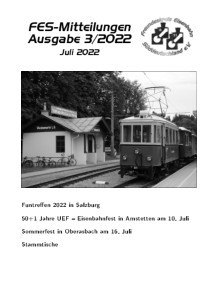 Rundschreiben 2022 / 3